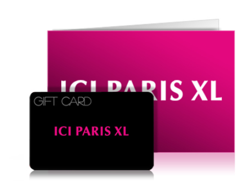 ICI Parix XL cadeaubonnen online Gratis inpakservice