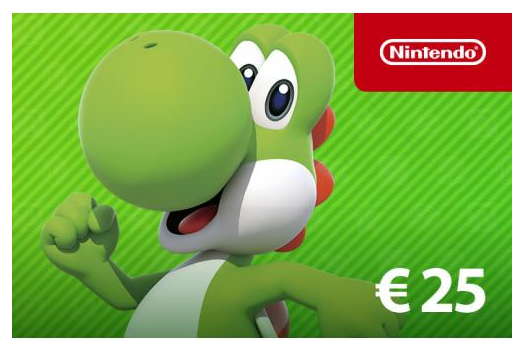 Eigendom Touhou hoffelijkheid Nintendo Cadeaukaart eShop Card 25 euro - Cadeaukaarten , Cadeaubonnen &  Giftcards | Gratis inpakservice (TIP)